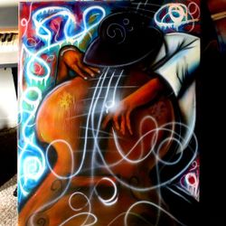 Jass Bass Painting 