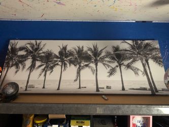 Beach Palm Poster Frame