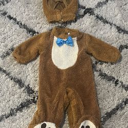 Furry Teddy Bear costume 6-12 months