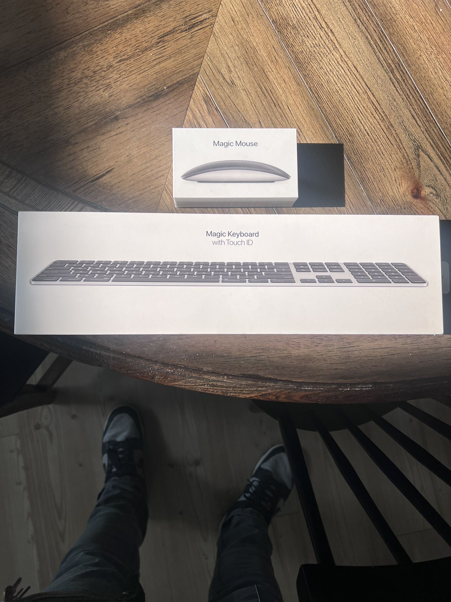 Apple Magic Mouse 2 and Apple Touch Wireless Keyboard 