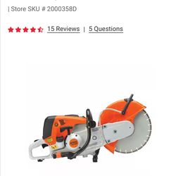Stihl Demo Saw Ts700