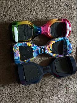 3 hoverboards!!