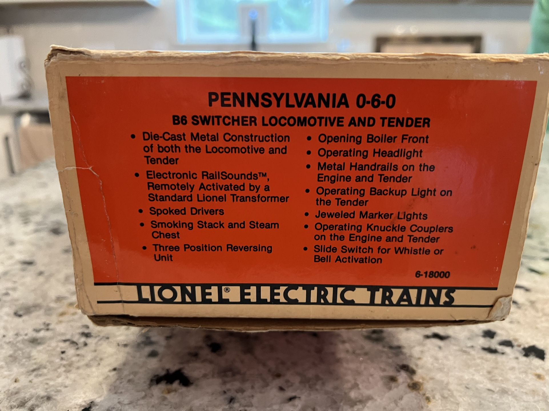 Lionel 6-18000 Pennsylvania 0-6-0 Switcher