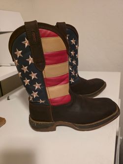 Durango Rebel American Flag Western Boots – Men's 7D