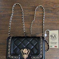Valentino Orlandi, Black Crossbody
