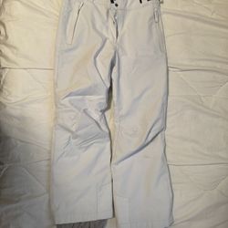Girls Ski Pants - White - Rossignol - Size 10 (Age 9-11)