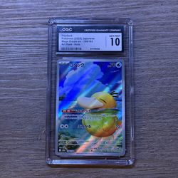 Pokemon psyduck JP cgc mint 10