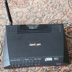 Wireless Verizon Actiontec Router Dsl Model Gt704-wgb Ethernet