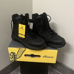 Mens Shoes Size 10 Medium - “Brand New” Oil & Slip Resistant Steel Toe Work Boots by Thorogood.