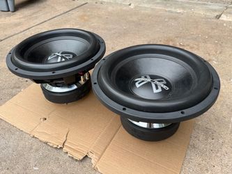 Pair of 15 inch Subwoofers