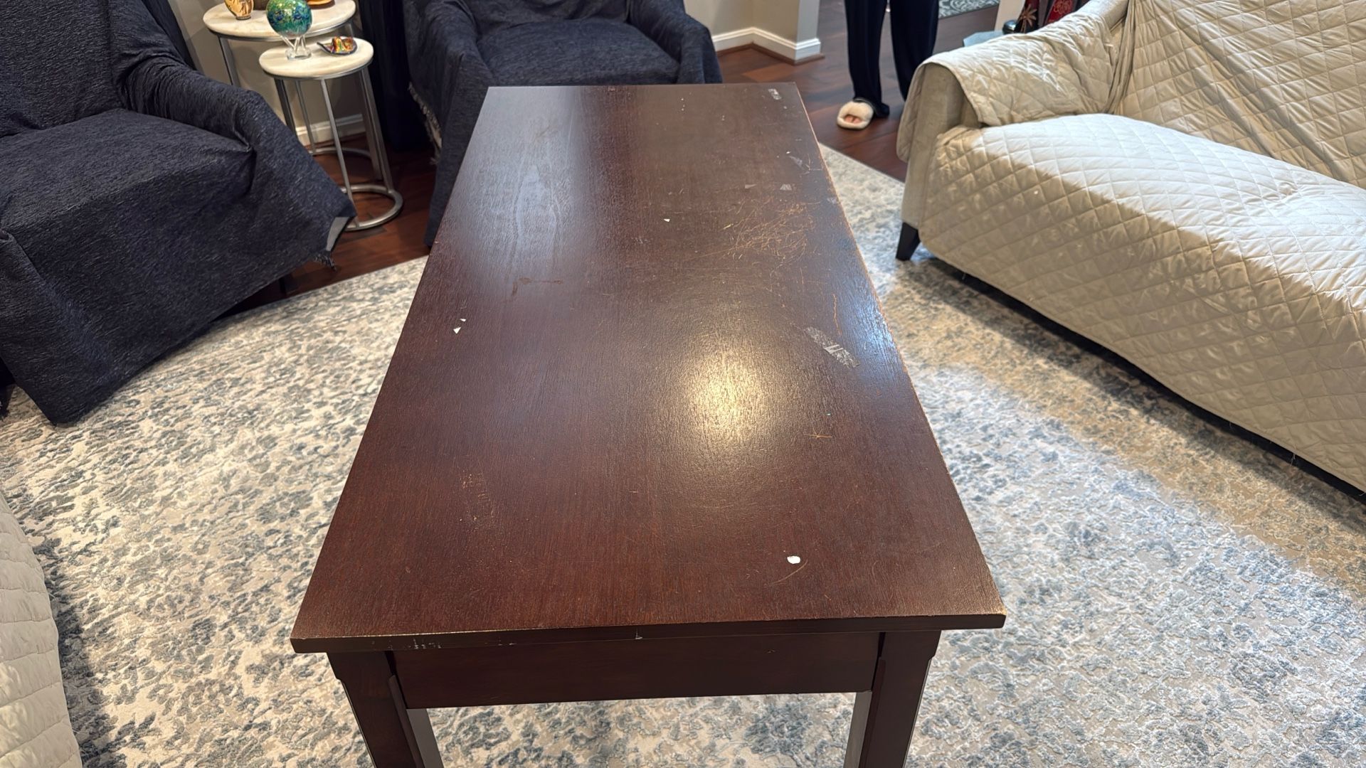 48”x22” Solid Wood Desk