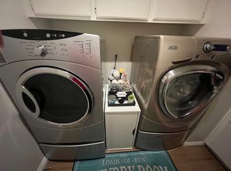 Washer and dryer set