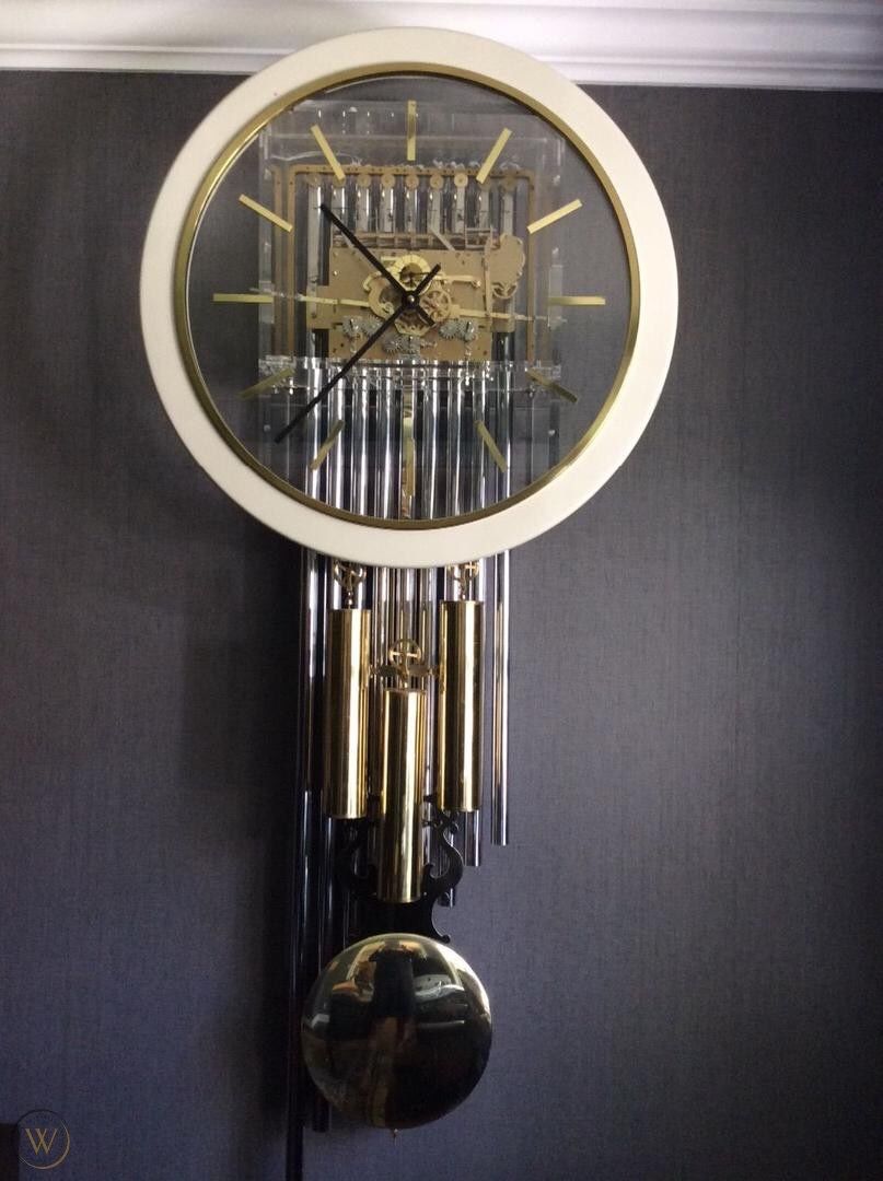 Howard Miller Focal Point Chiming Wall Clock for Sale in