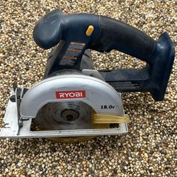 Ryobi P501 Cordeles Skill Saw No Battery 