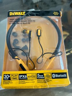 DeWalt Jobsite Pro Wireless Earphones