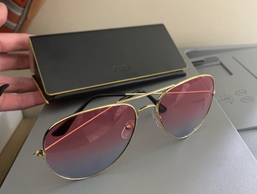 Sunglasses with case