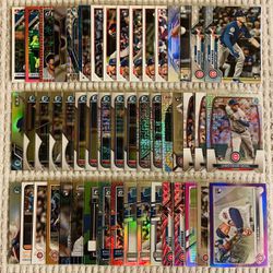 Chicago Cubs 50 Card Baseball Lot! Rookies, Prospects, Parallels, Refractors, Prizms, Autographs, Short Prints, Case Hits, Variations & More!