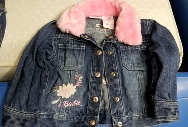 Girls Barbie size 3t Jean jacket