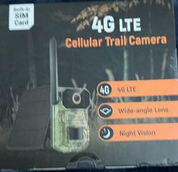 4G LTE Cellular Trail Camera