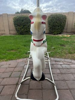 Vintage 1960’s Carousel Rocking Horse 