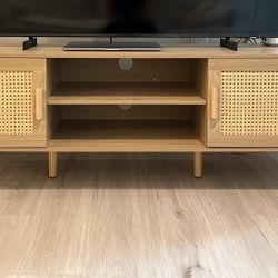 Wood TV stand 