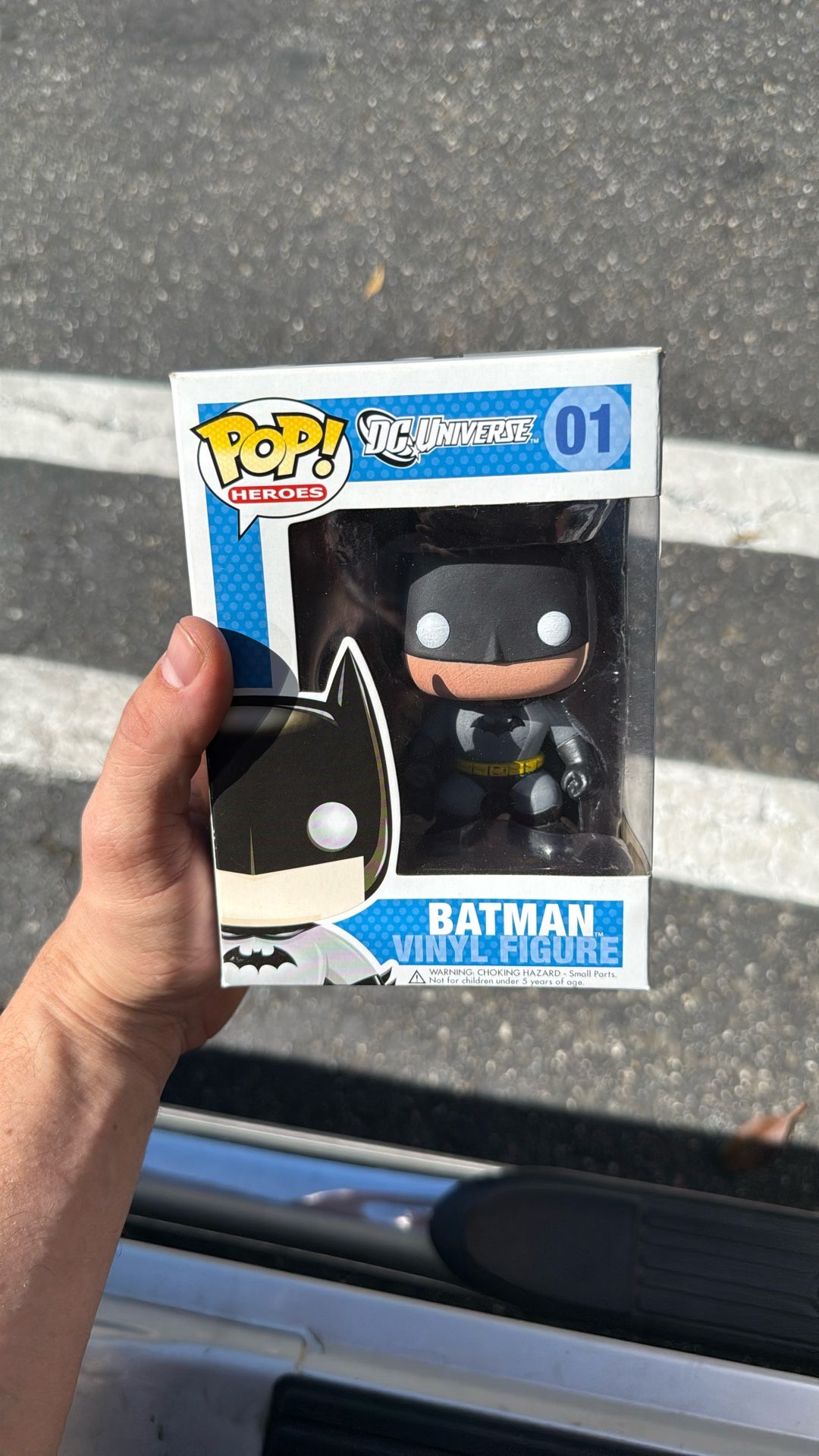 BATMAN FUNKO POP 2010 1ST EDITION DC COMIC SUPER HERO TOY ACTION FIGURINE DISPLAY NEW IN BOX