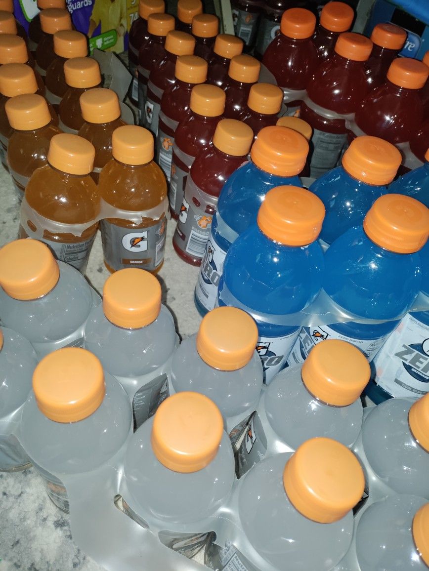 Gatorade 12 pks or Body Armor 6 pks $7.00 a pack!Â