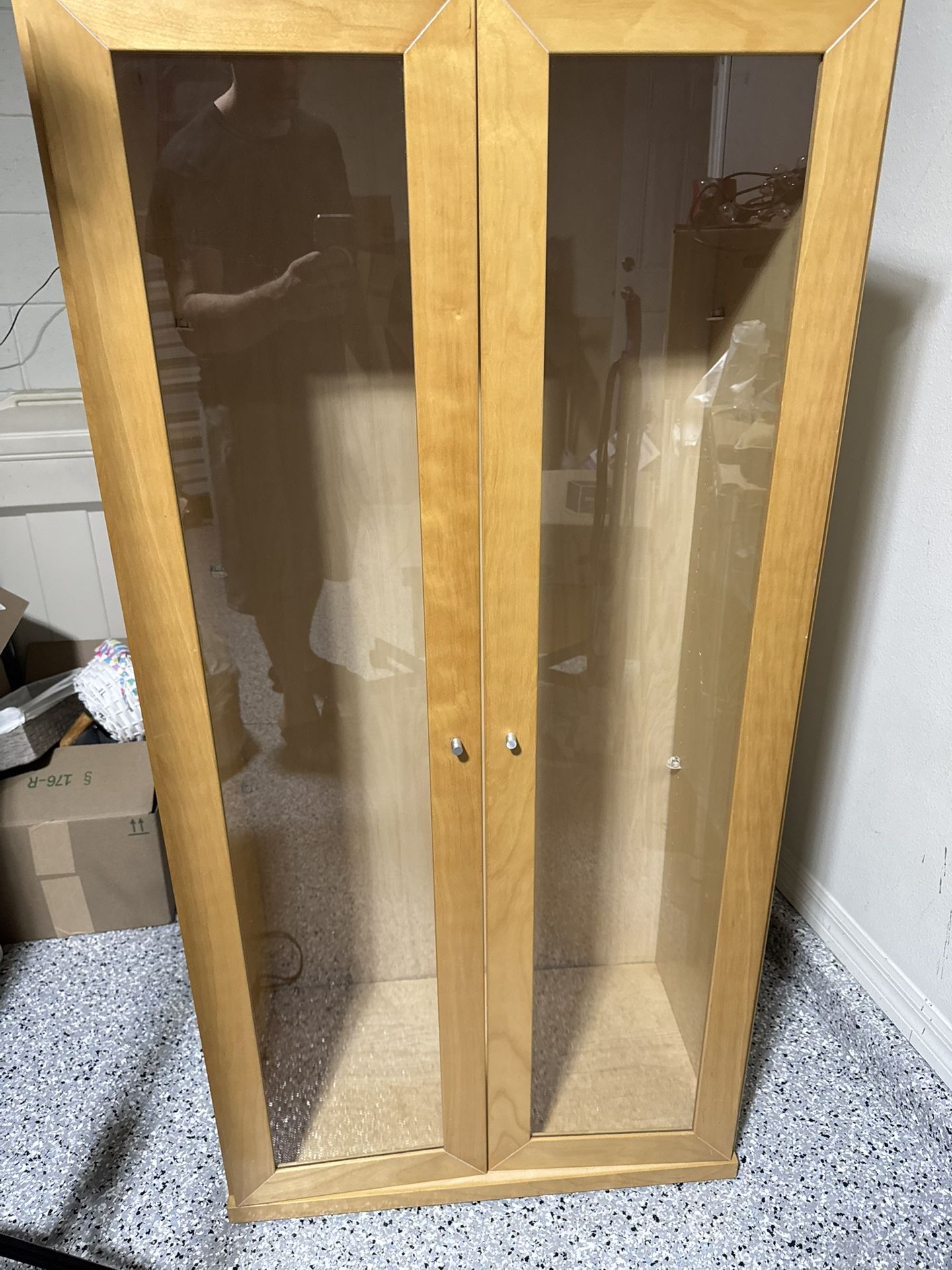 Wooden bookcase