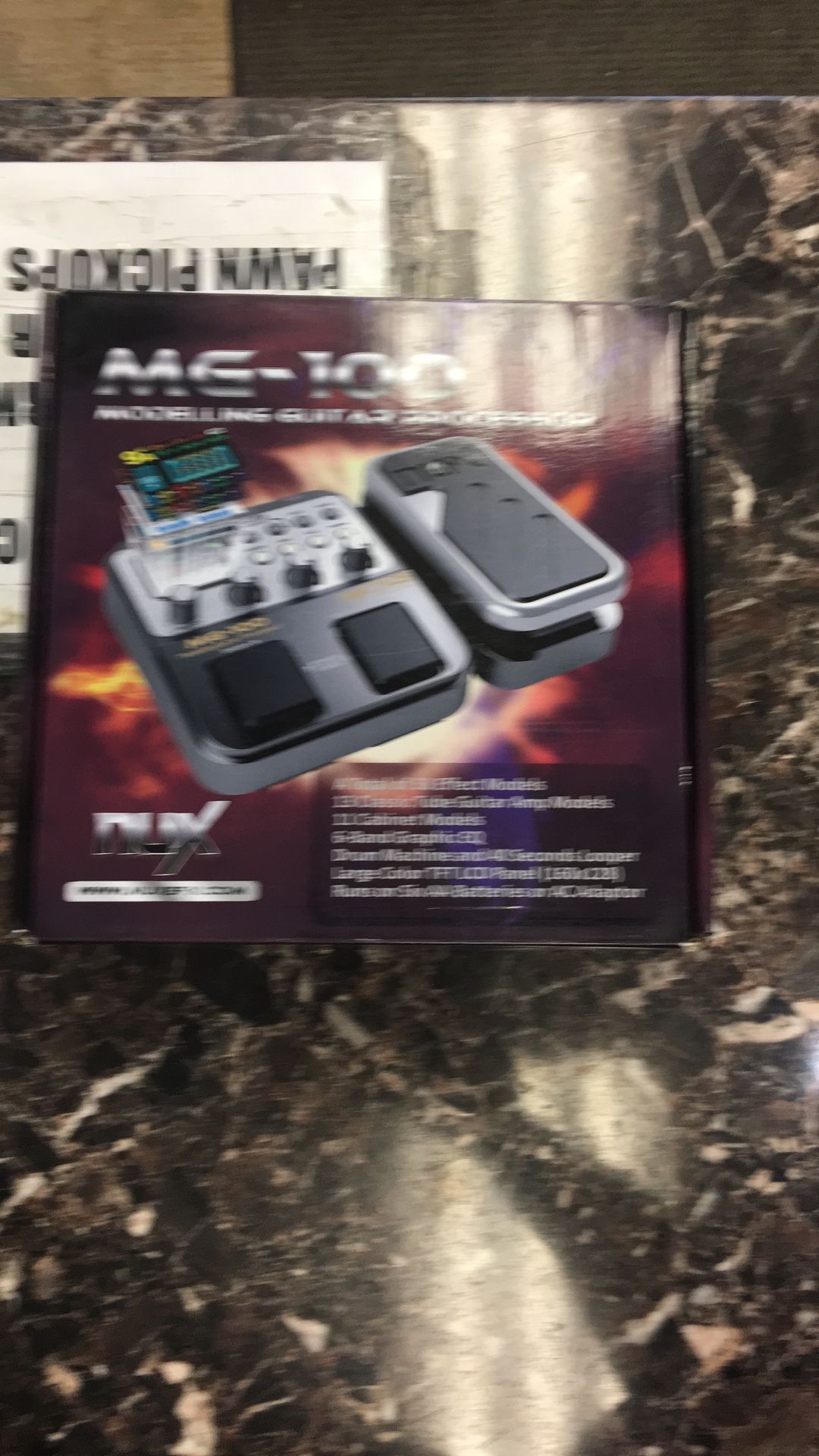 Nux MG-100 Guitar Modeling Pedal