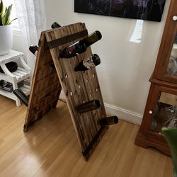 Old Wine /Champagne Bottle Riddling Rack 175$ Or Best Offer 