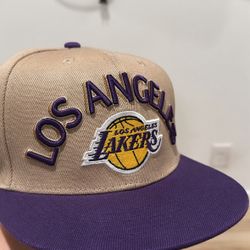 los angeles lakers adjustable hat