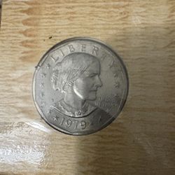 1979 Susan B Anthony Dollar Coin /D