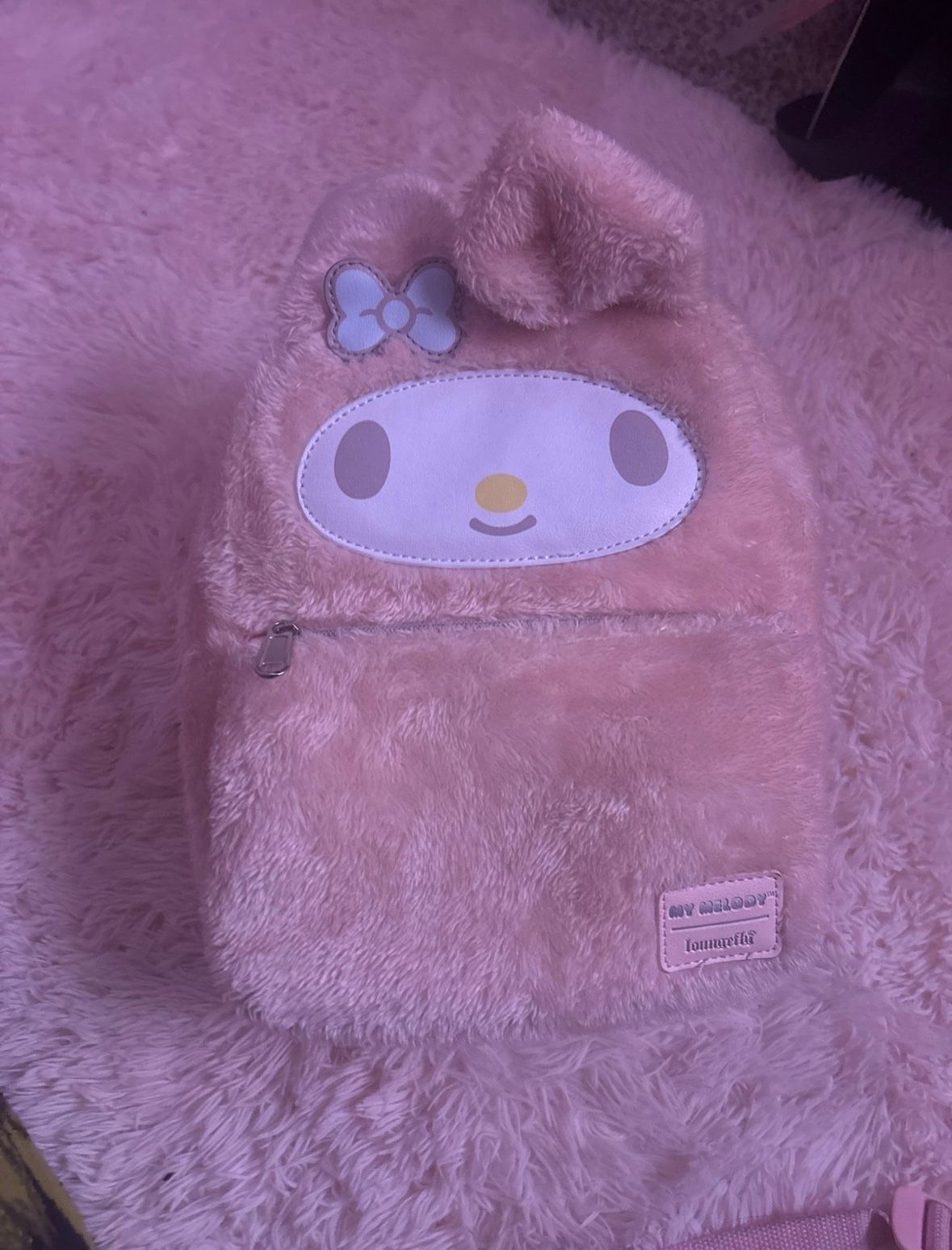 My Melody Mini Fluffy Backpack