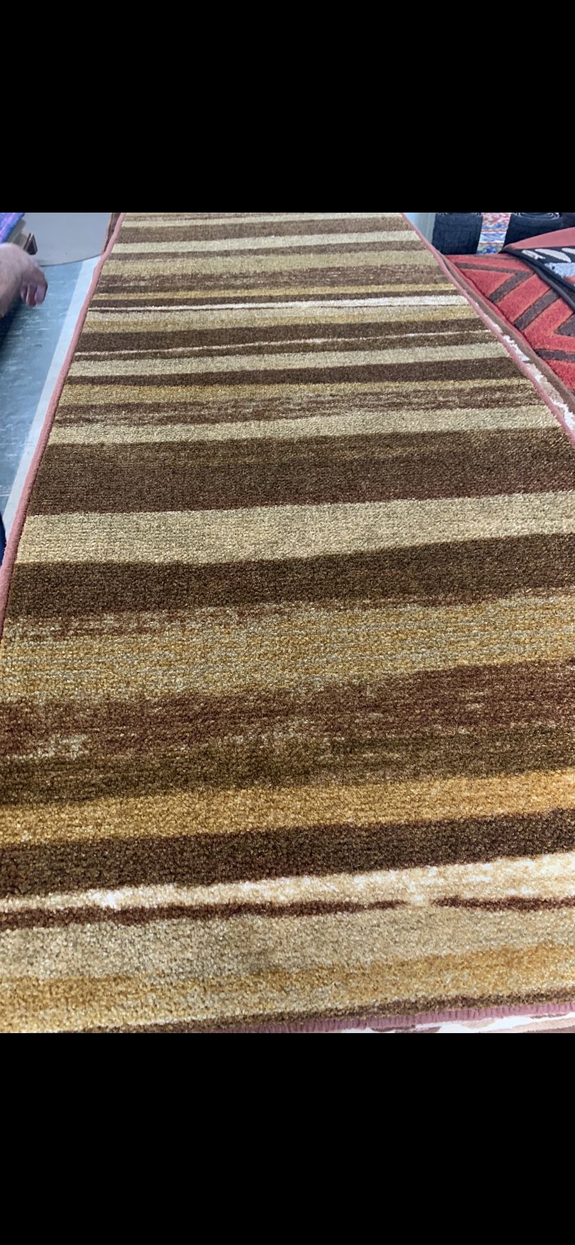 Chocolate Area Rug Runner New