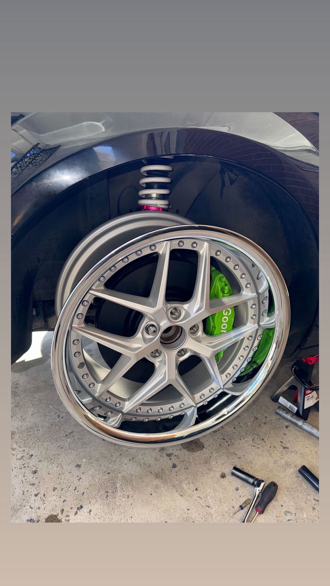 20x10.5 Wheels Niche M225 Vice Matte Silver