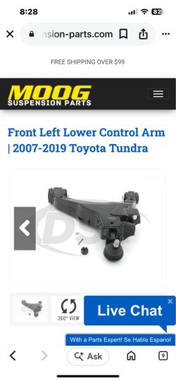 Toy Tundra 07-19’ Lower Left Arm. See All 4 Photos