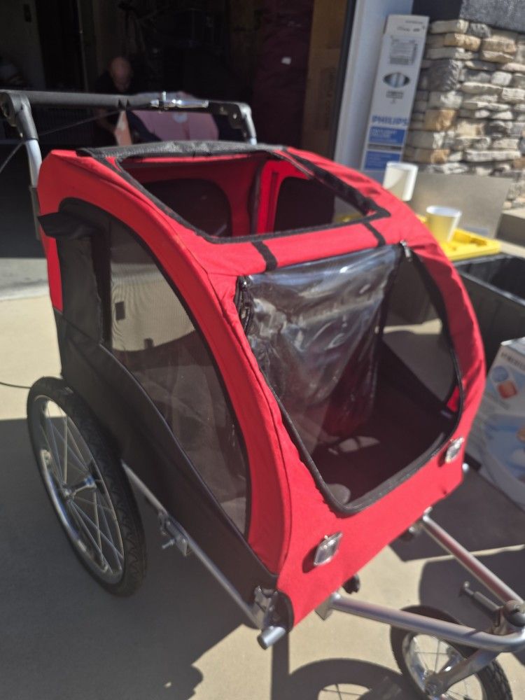 Used Once Pet Stroller/ Bike Trailer