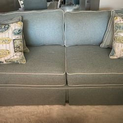 Beautiful Coastal Inspired Sofa Sleeper