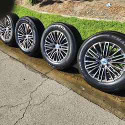20" CHEVY SILVERADO WHEELS AND TIRES