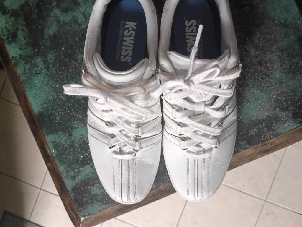 Men's Sz 9 KSWISS leather
