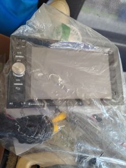 Double dent car DVD video MP3 Bluetooth DVR in CMI player for 50 bucks brand new will try before you buy