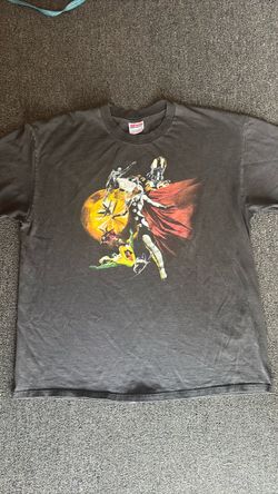 Vintage Marvel 1999 T Shirt Storm Iron Man 90s Comic XL Graffiti