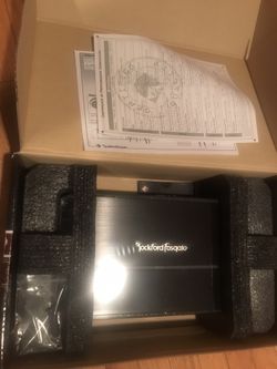 Punch 1000 1 Channel Amplifier NEW IN BOX