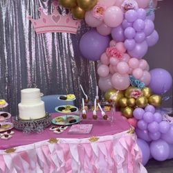 Princess Balloon Arch