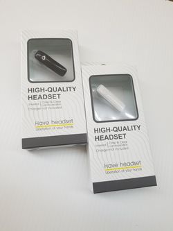 Bluetooth headset