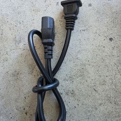3 Prong Power Source Cable Plug