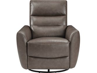 Cassian Dark Brown Swivel Glider Reclining Chair