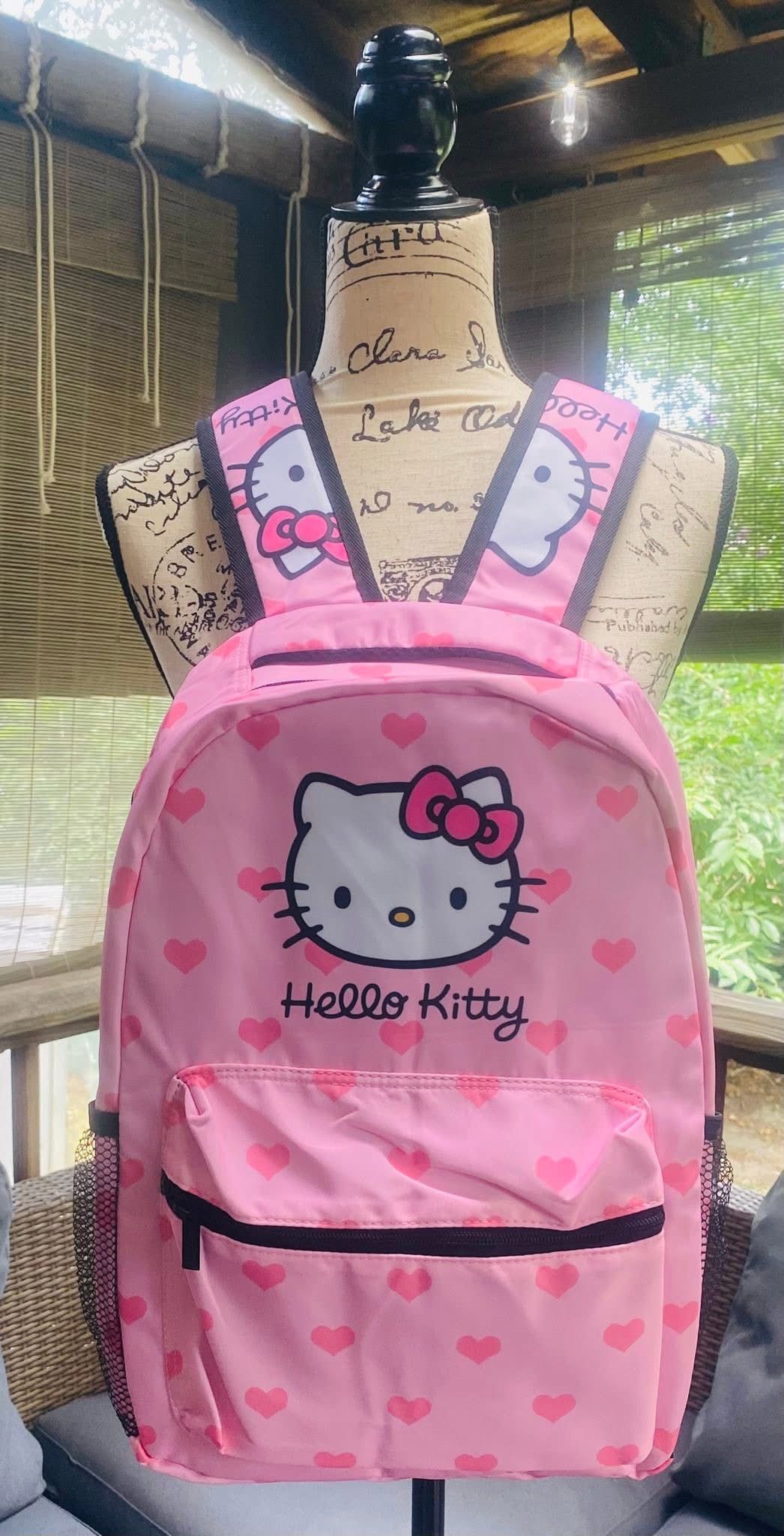 Girls Hello Kitty Backpack 🎒 Pink