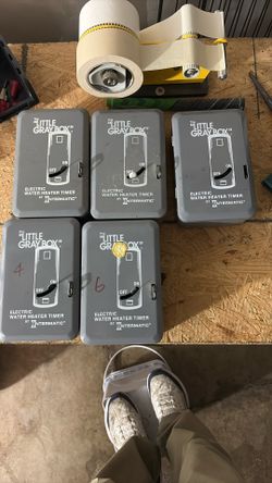 Intermatic Timers.