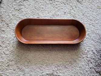 Wood baguette tray